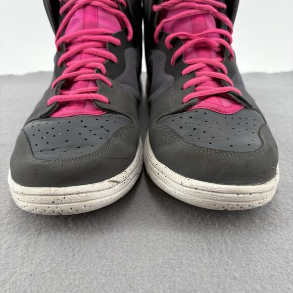 Nike Dunk Free Mens 8.5 Dark Grey/Hot Pink Basketball Sneakers 599466-002 - Picture 5 of 13